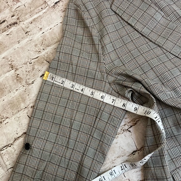 NWT 89 TH & Madison plaid suit, fall and spring jacket rolled cuffs 1X - Picture 12 of 15